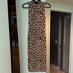 Alice + Olivia Leopard Print Dress
